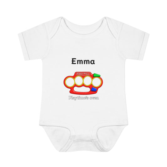 Playtime's Over - Baby Onesie