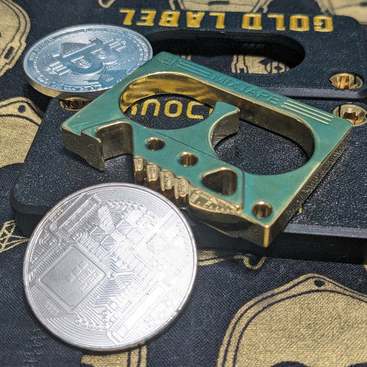 MixTape Bottle Opener - Brass - GoldLabel Edition