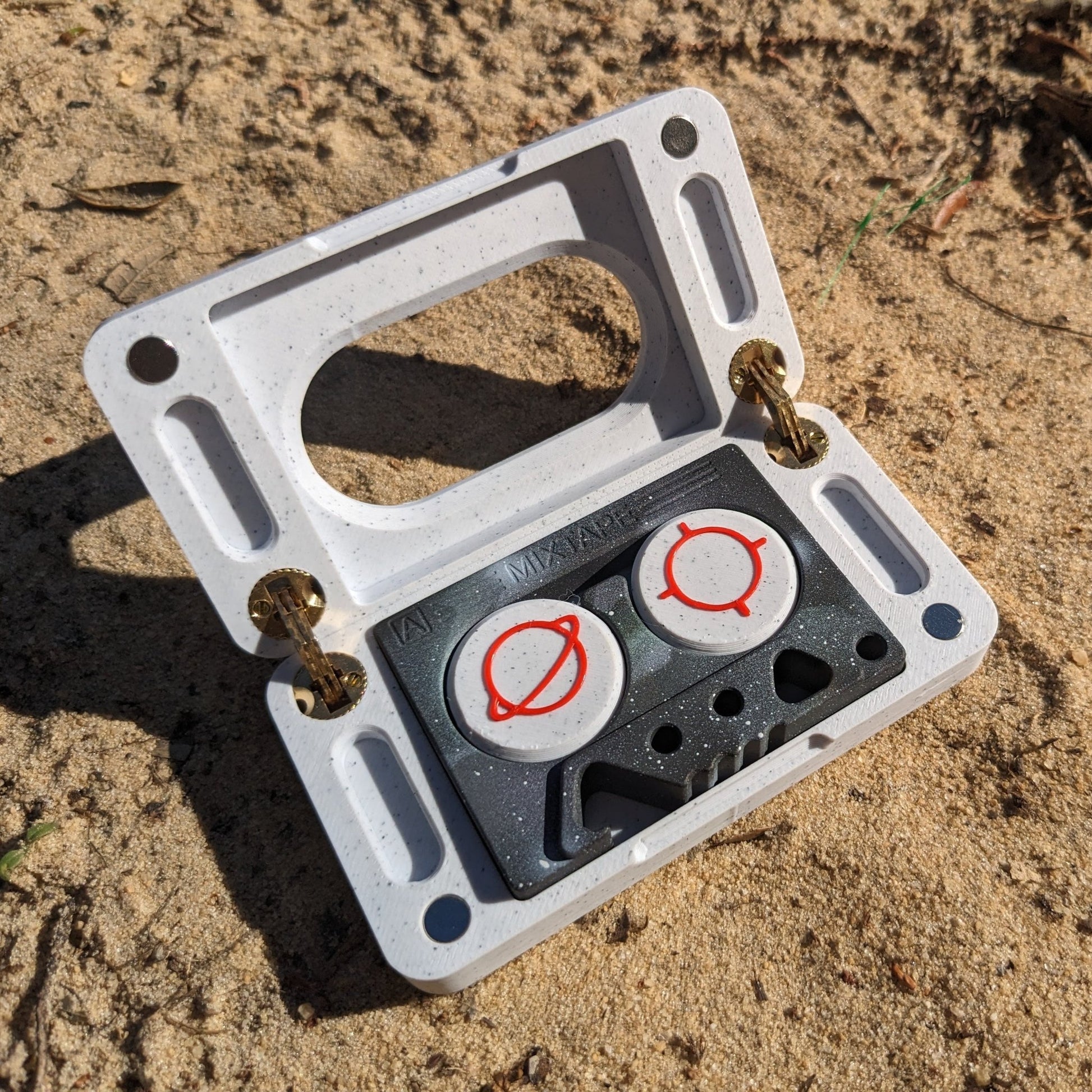 MixTape Bottle Opener - Brass - Spaceman Edition - Tactikowl Gear