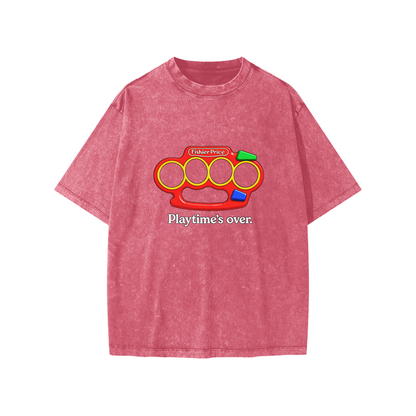 "Playtime's Over" Kids' T-Shirt