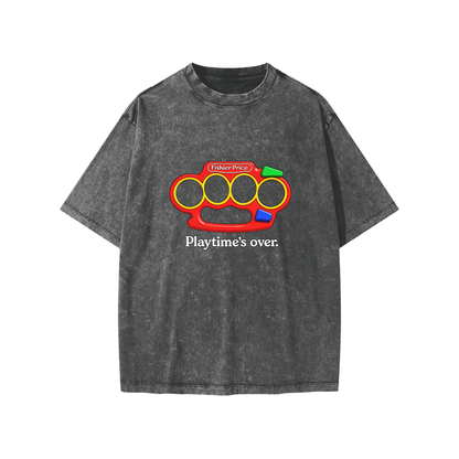 "Playtime's Over" Kids' T-Shirt