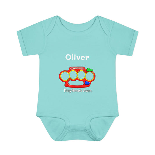 Playtime's Over - Baby Onesie