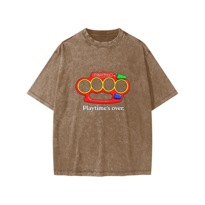"Playtime's Over" Kids' T-Shirt