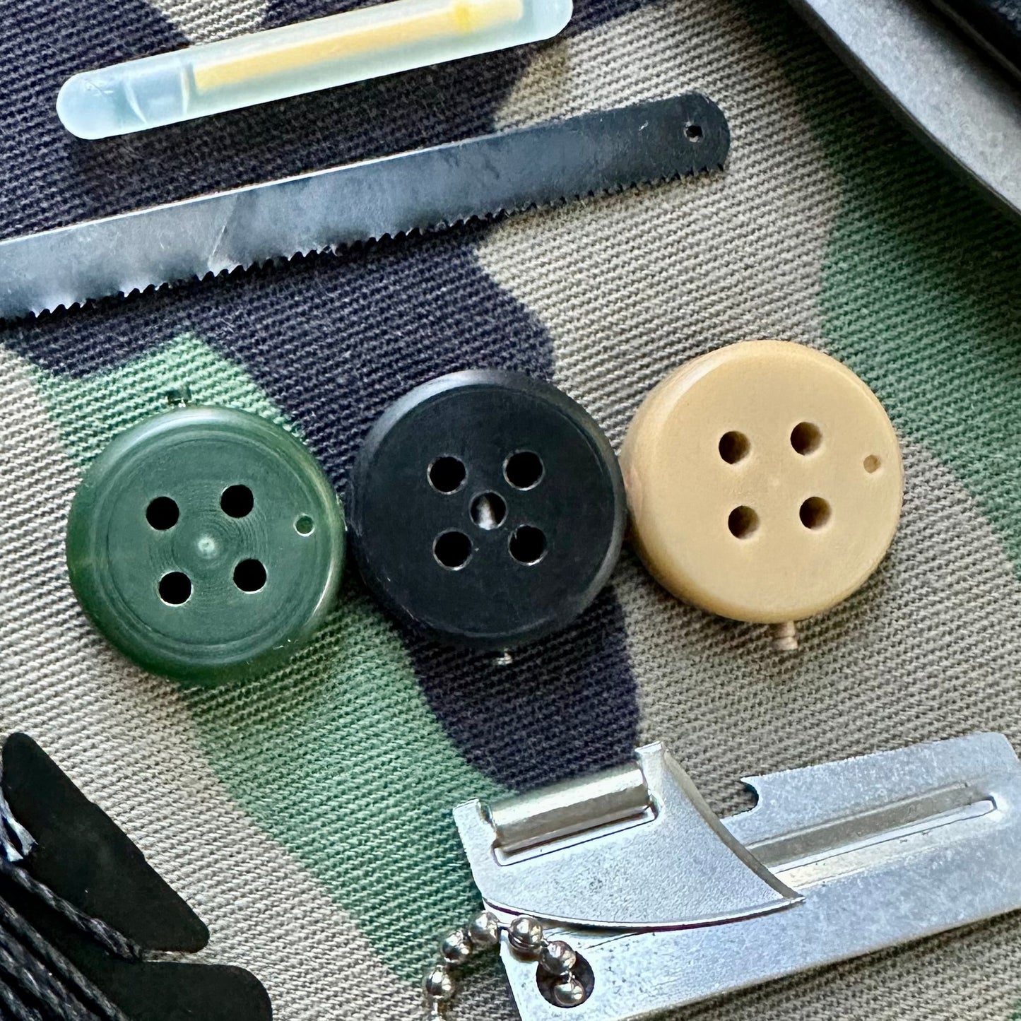 Escape and Evasion Compass Button