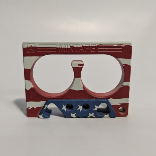 MixTape Bottle Opener - Brass - American Flag