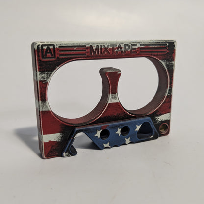 MixTape Bottle Opener - Brass - American Flag