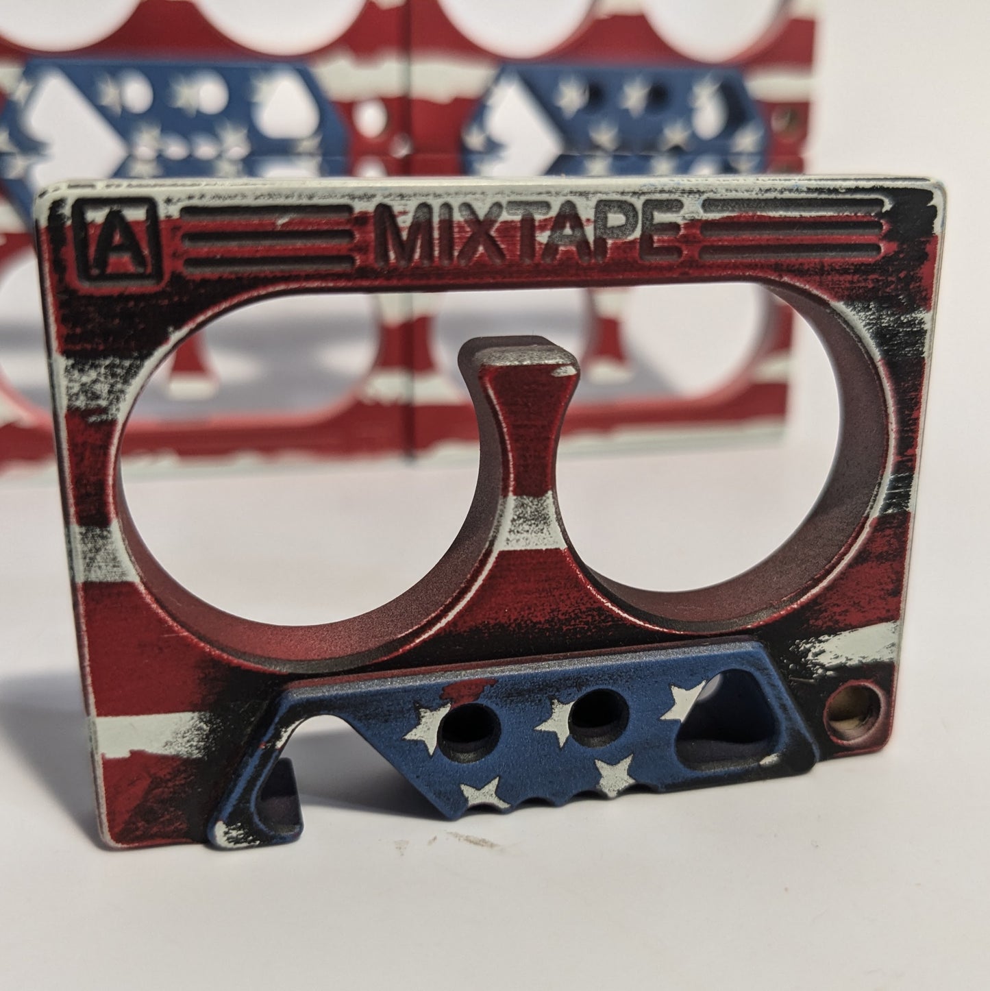 MixTape Bottle Opener - Brass - American Flag