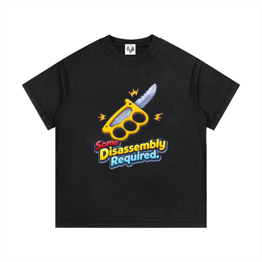 "Some Disassembly Required" Vintage Wash Cotton T-Shirt