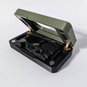 MixTape Bottle Opener - Brass - Black Multicam Edition - Tactikowl Gear