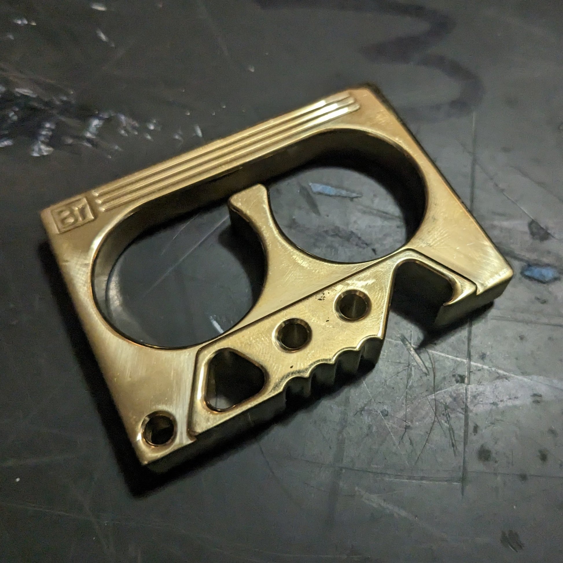 MixTape Bottle Opener - Brass - Gold Plated - Tactikowl Gear