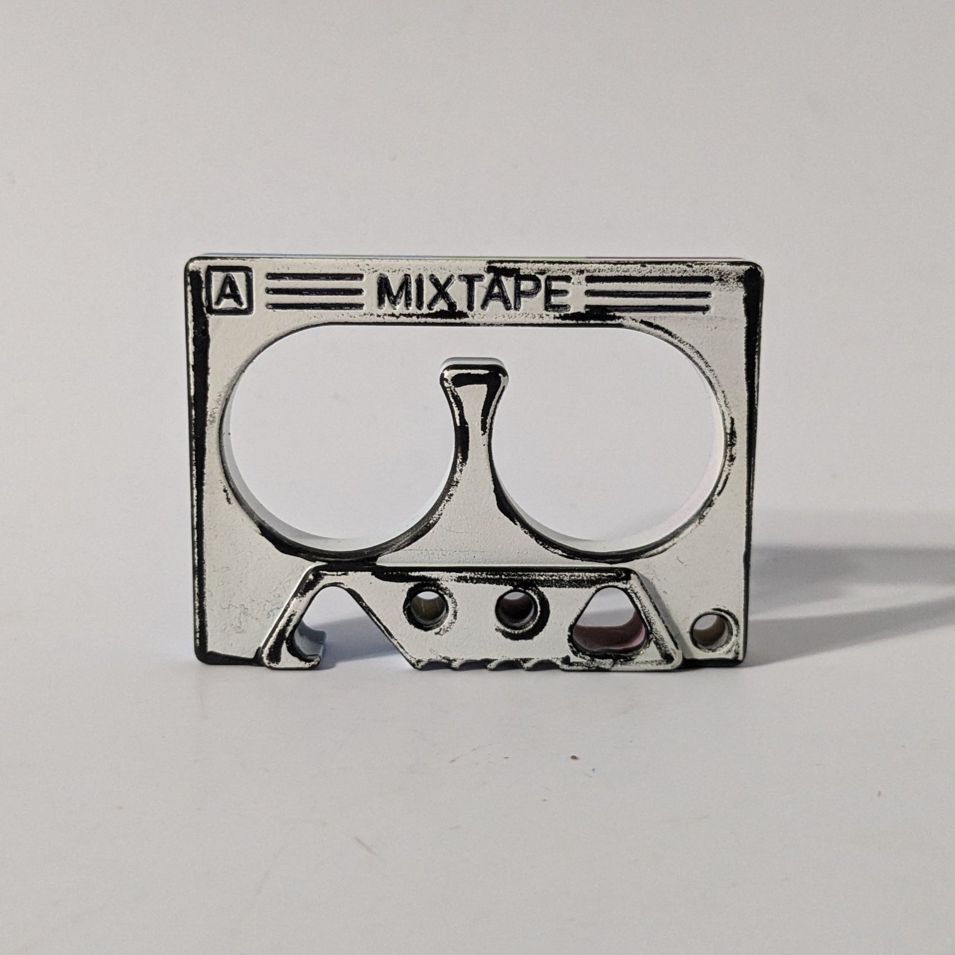 MixTape Bottle Opener - Brass - SoundWaves Edition - Tactikowl Gear