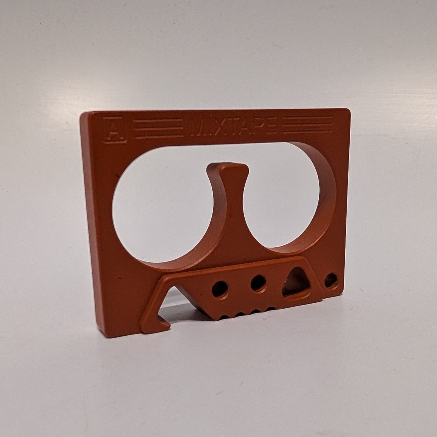 MixTape Bottle Opener - Brass - Orange Cerakote