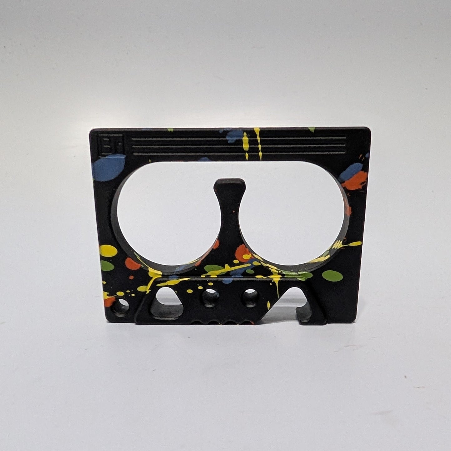 MixTape Bottle Opener - Brass - Splatter Paint Cerakote