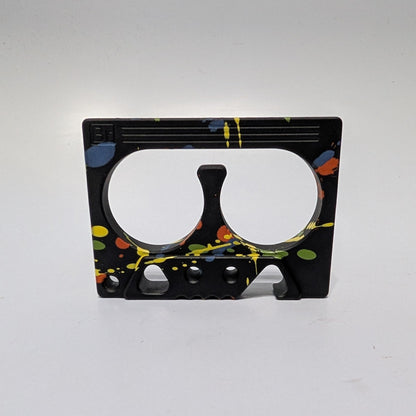 MixTape Bottle Opener - Brass - Splatter Paint Cerakote