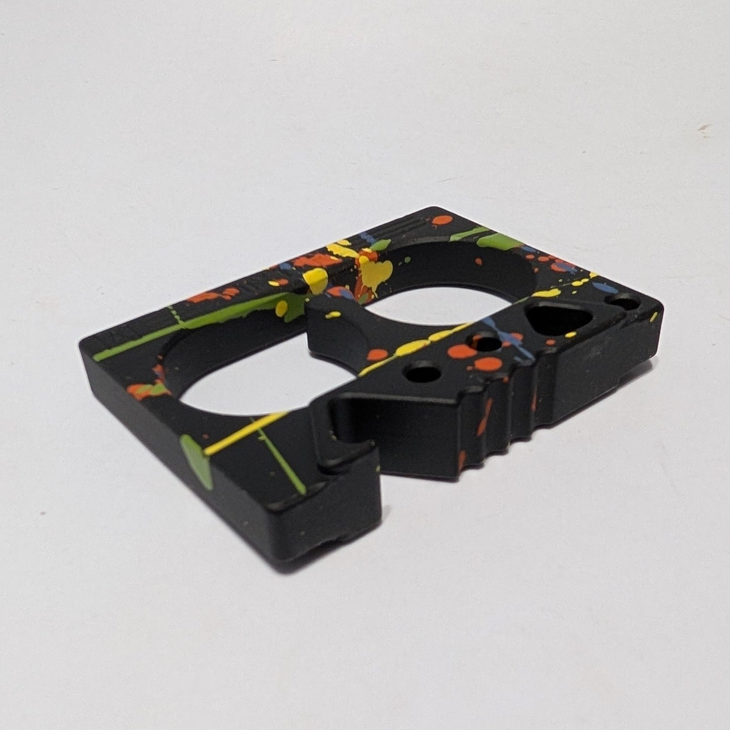 MixTape Bottle Opener - Brass - Splatter Paint Cerakote