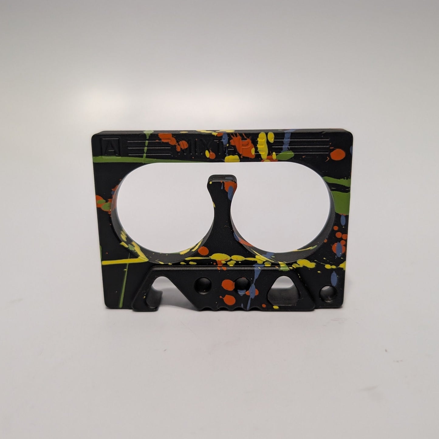 MixTape Bottle Opener - Brass - Splatter Paint Cerakote